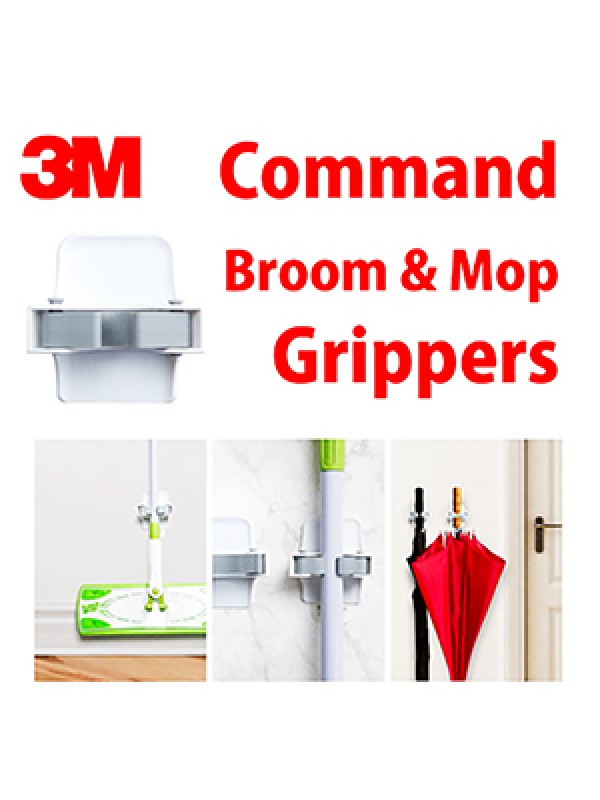 3M COMMAND BROOM GRIPPER 17007